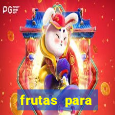 frutas para imprimir e recortar